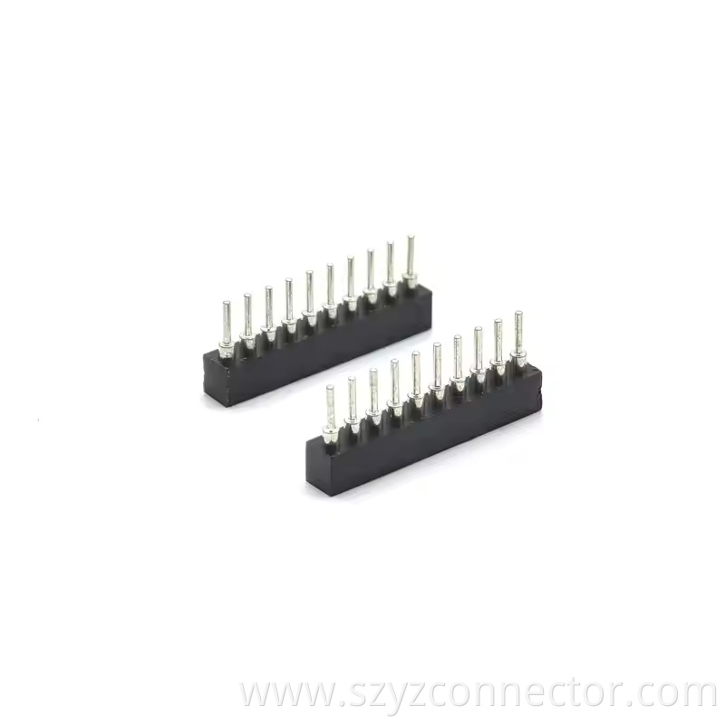 1.778mm Pitch Machined Female Header Straight H3.0mm 110P (2)